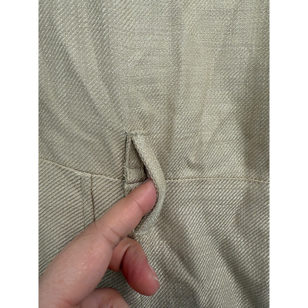 VERONICA BEARD Sadia Button Front Shirt Dress Tan Sz 4 - Picture 4 of 11